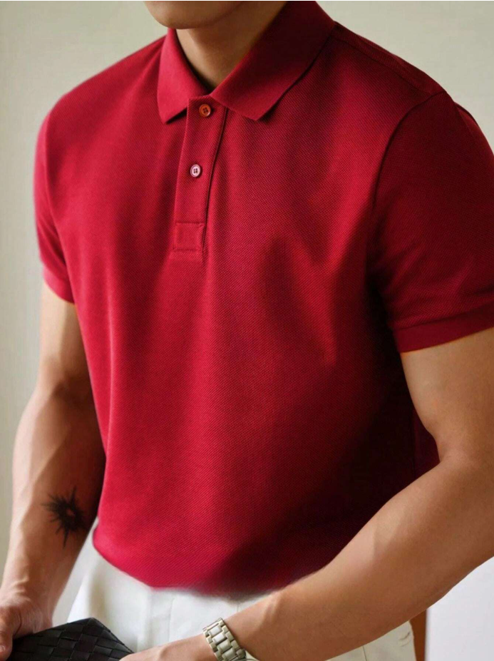 Dokera Classic Polo – Crimson
