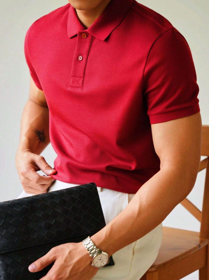 Dokera Classic Polo – Crimson