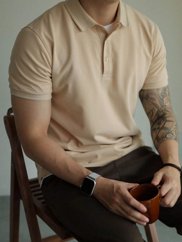 Dokera Classic Polo – Taupe